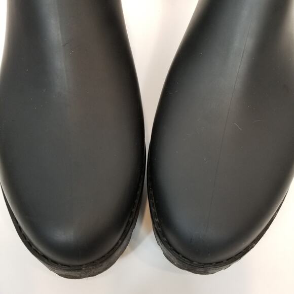 Jeffrey Campbell Women's Cloudy Rain Booties Chelsea Lug Sole Matte Black Size 9 - Picture 5 of 9